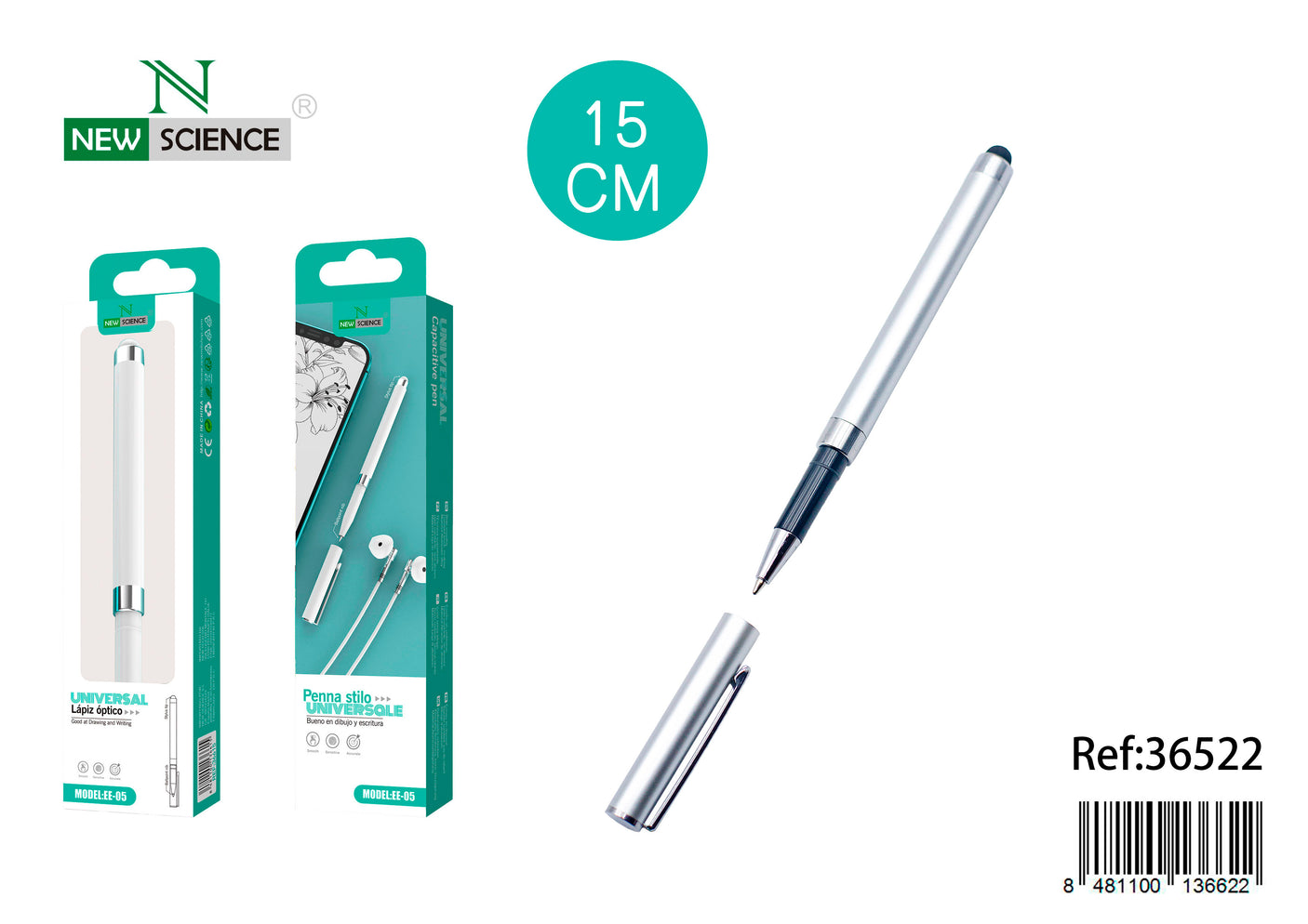 Lápiz Óptico Universal Grueso/Bolígrafo EE-05