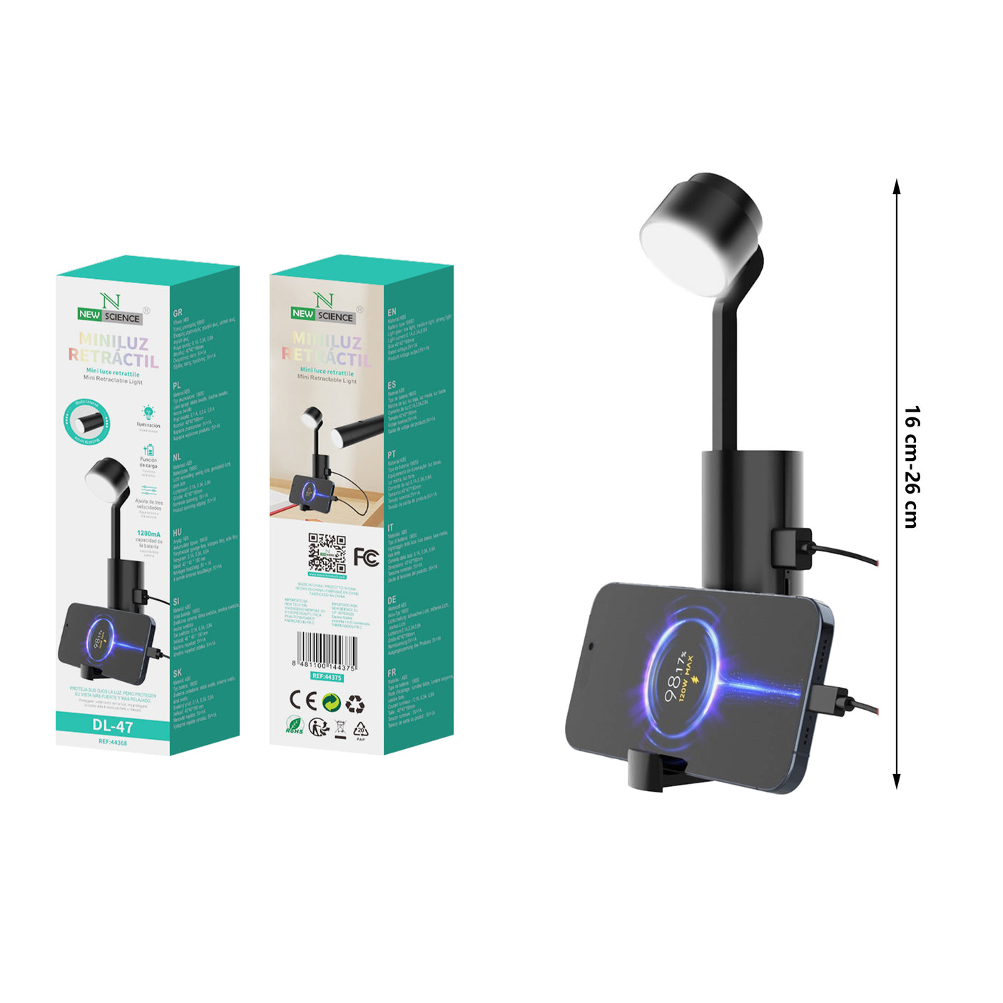 Mini Lámpara Retráctil DL-47