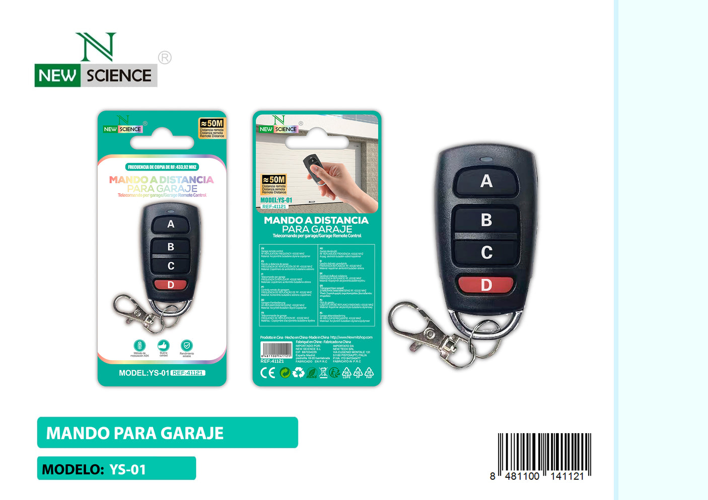 YS-01 Garage Remote