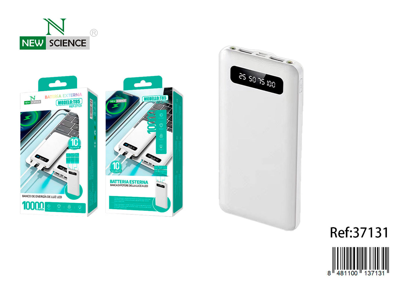 PowerBank 10,000 mAh 10W T85