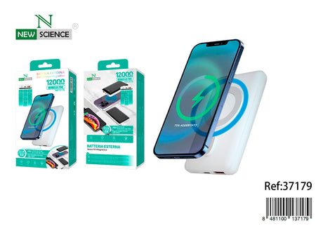 PowerBank 12000Mah PD 22.5W with Wireless Charging T9C