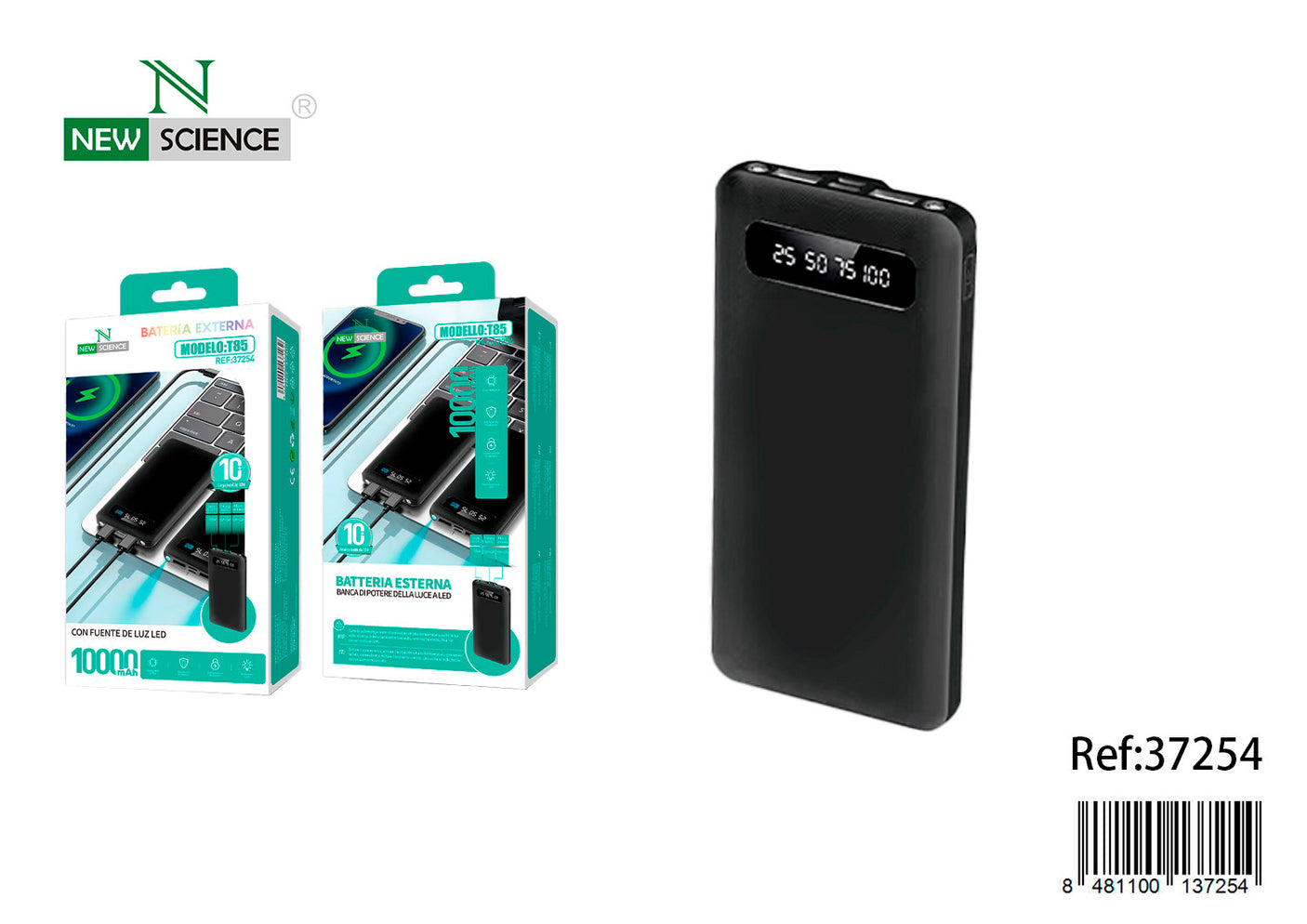 PowerBank 10,000 mAh 10W T85