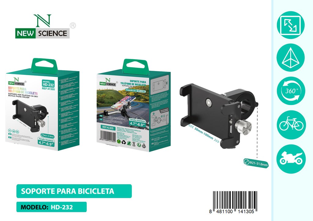 Soporte Para Bicicleta Modelo HD-232