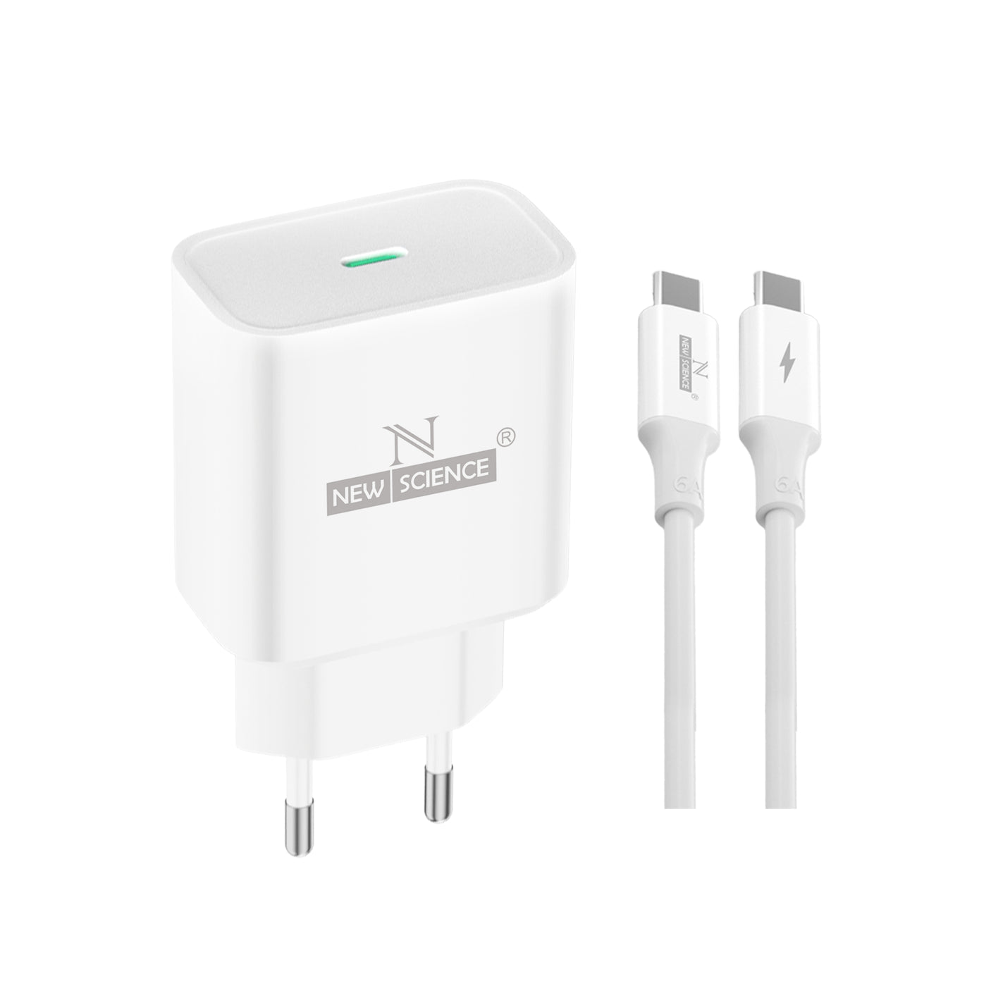 Cabo USB-C para Tipo C 45W 6A Mod: SLD-T85