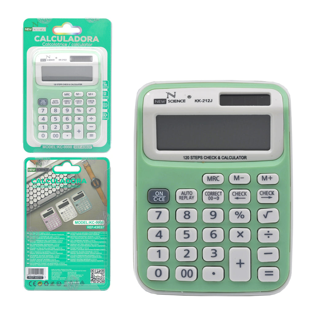 Calculadora 12 Dígitos KC-9998