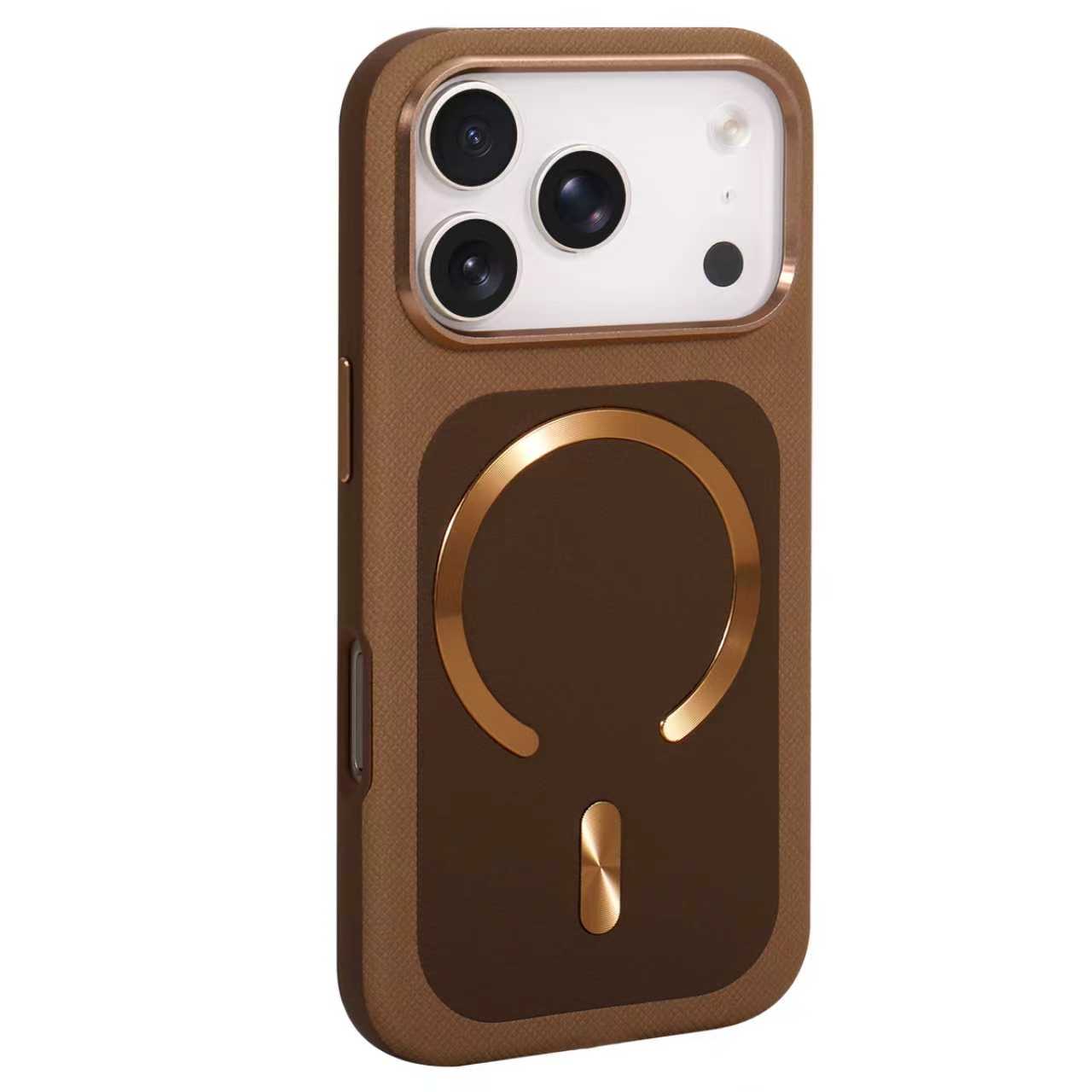 iPhone 17 Pro Max Carcasa Magsafe Textura Piel