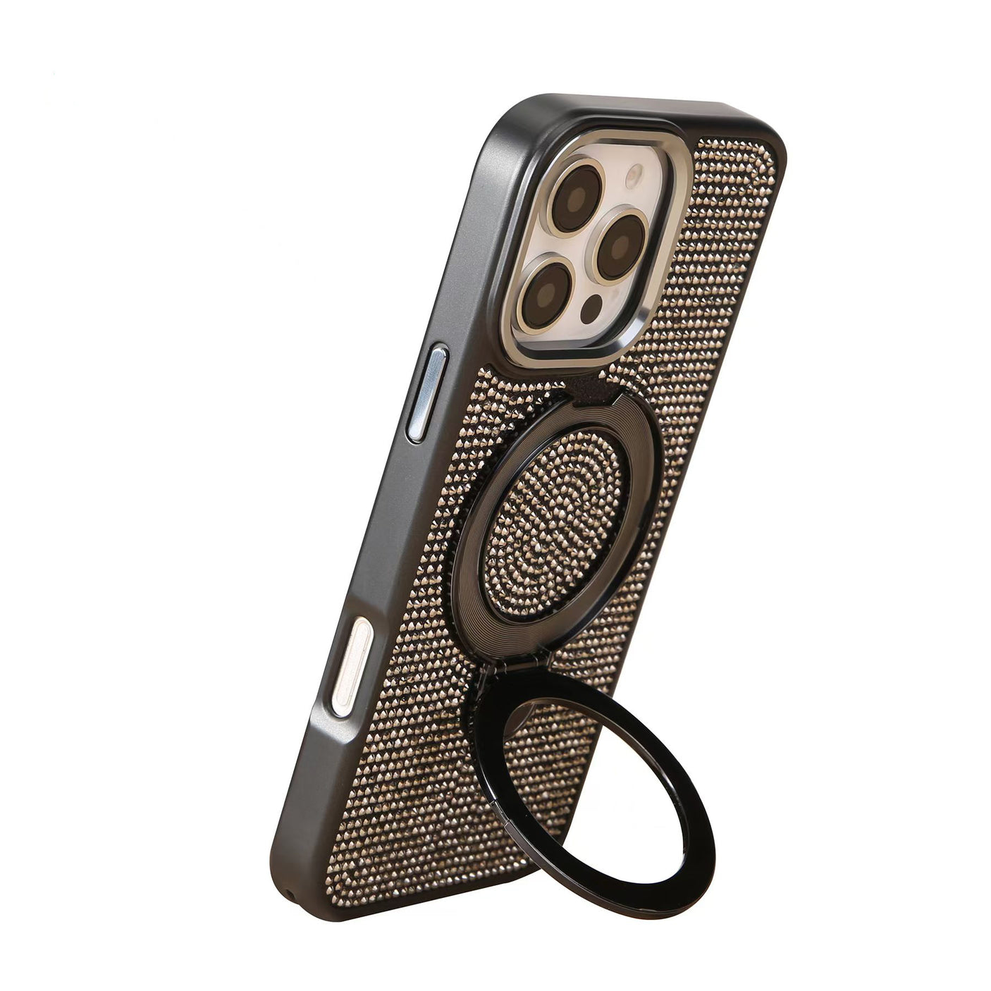 Samsung A36 Carcasa Brillante de Diamantes con Anillo Soporte