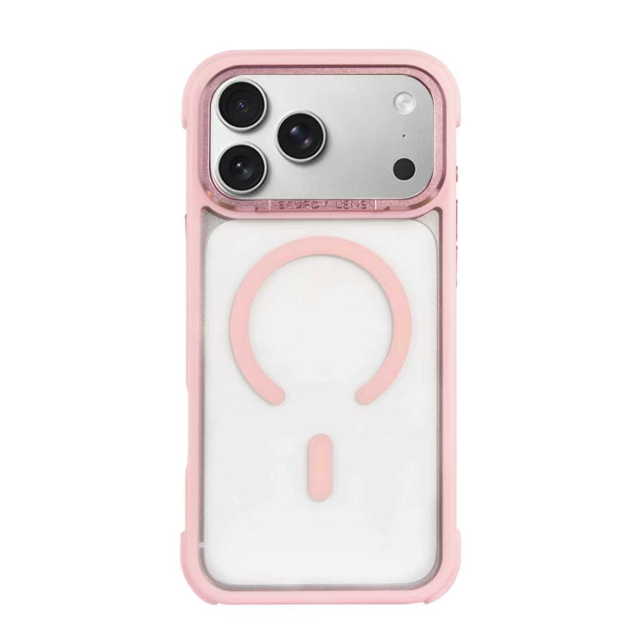 iPhone 15 Carcasa Reforzada MagSafe con Bordes de Color