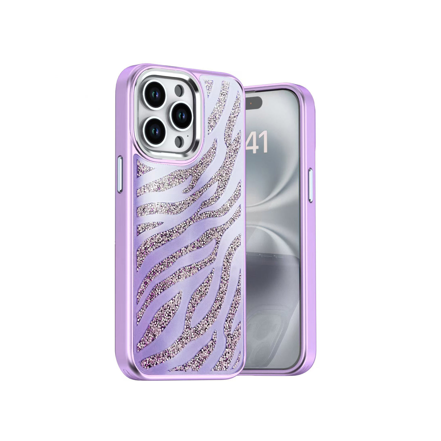 Samsung S25 Funda Cebra Brillante
