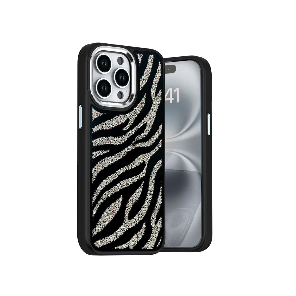 Samsung S25 Funda Cebra Brillante