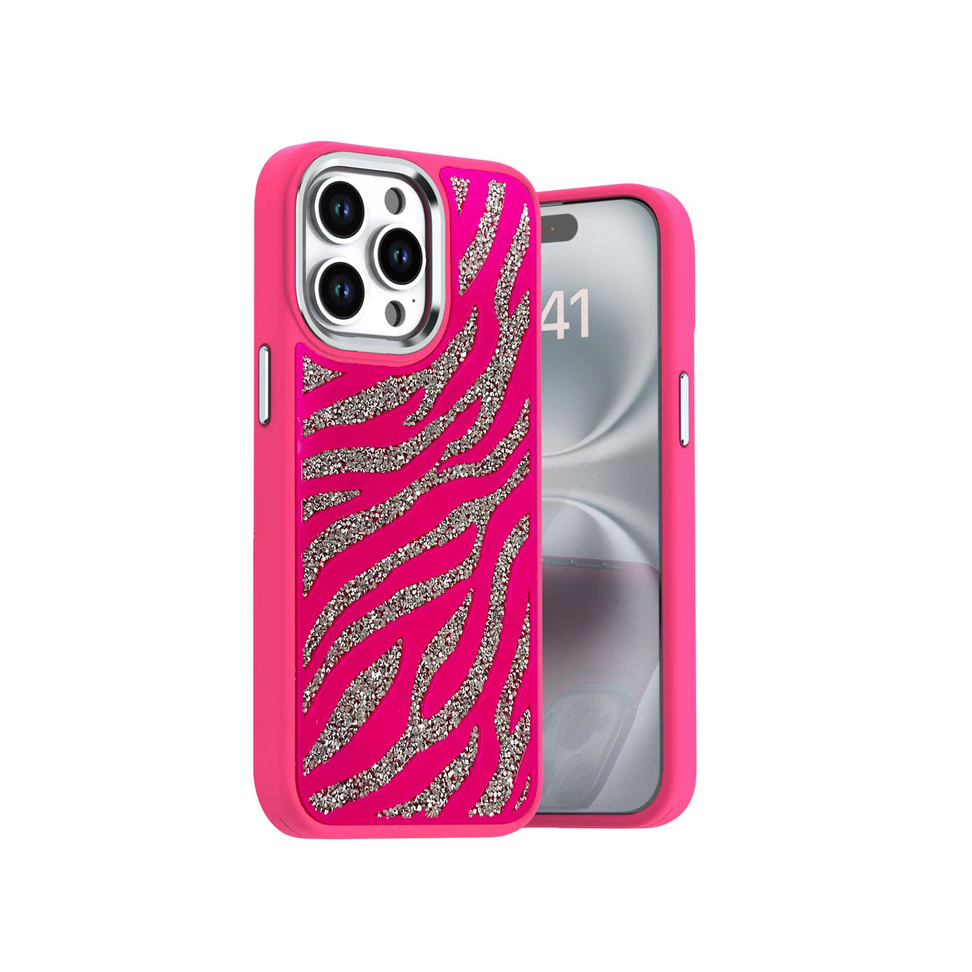 Samsung S25 Funda Cebra Brillante