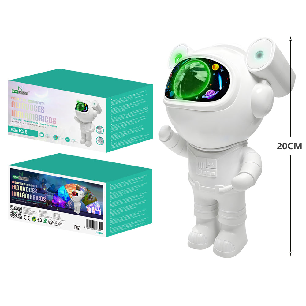 Altavoces Inalámbricos con Proyector LED K28
