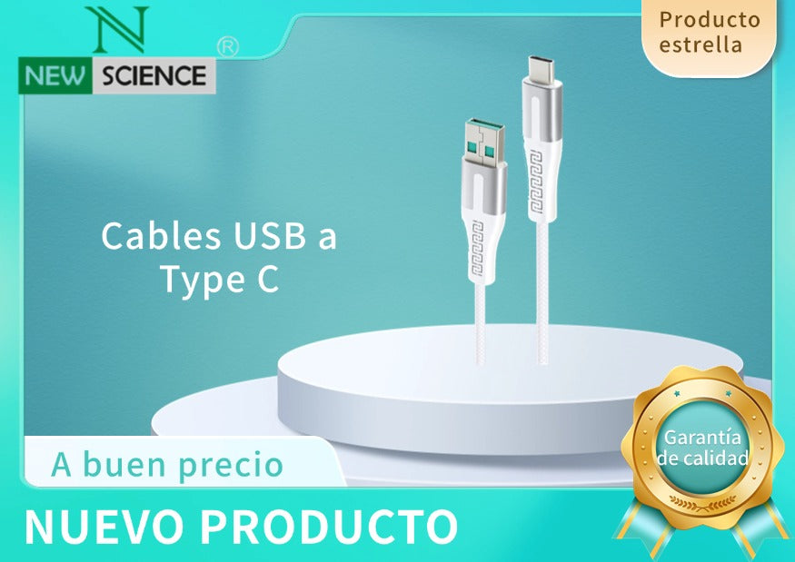 Cables USB a Type C