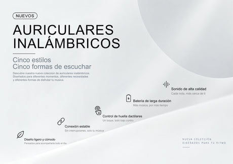 NUEVOS AURICULARES INALAMBRICOS