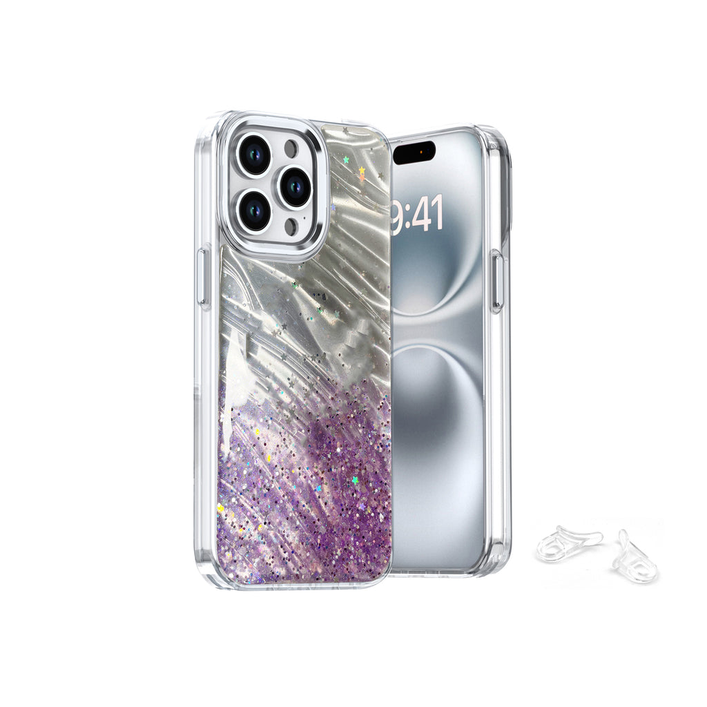 Redmi 14C 4G Carcasa Purpurina Estampada