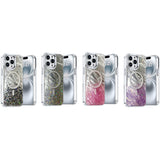 iPhone 15 Pro Carcasa Purpurina Estampada con Magsafe