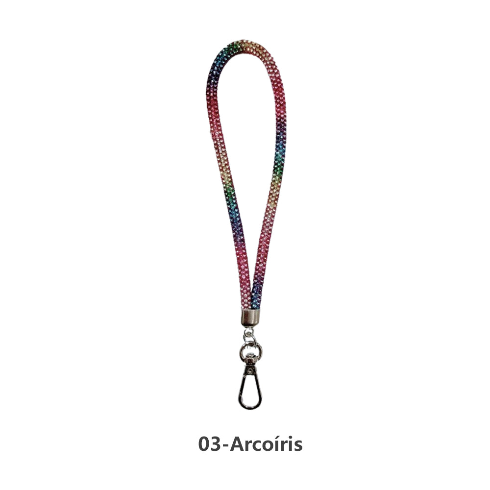 Pulsera Lisa para Móvil con Diamantes Brillantes 30cm Modelo S3