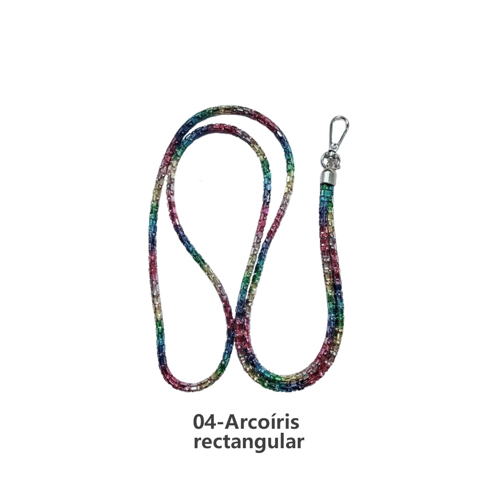 Pulsera para movil con diamantes brillantes 120cm