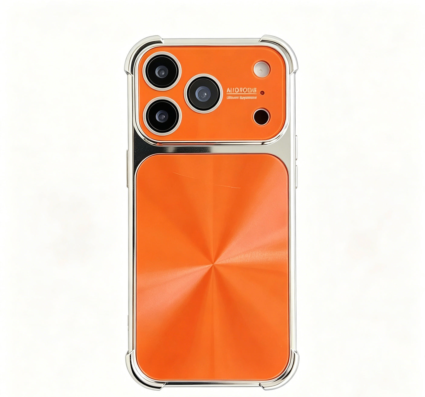 iPhone 17 Pro Max Carcasa Metalizada con Protección Cámara