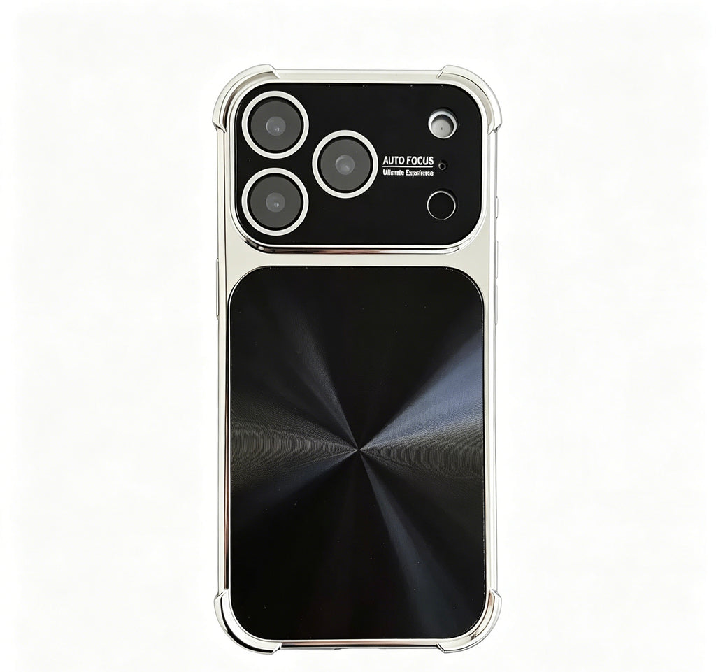 iPhone 17 Pro Max Carcasa Metalizada con Protección Cámara