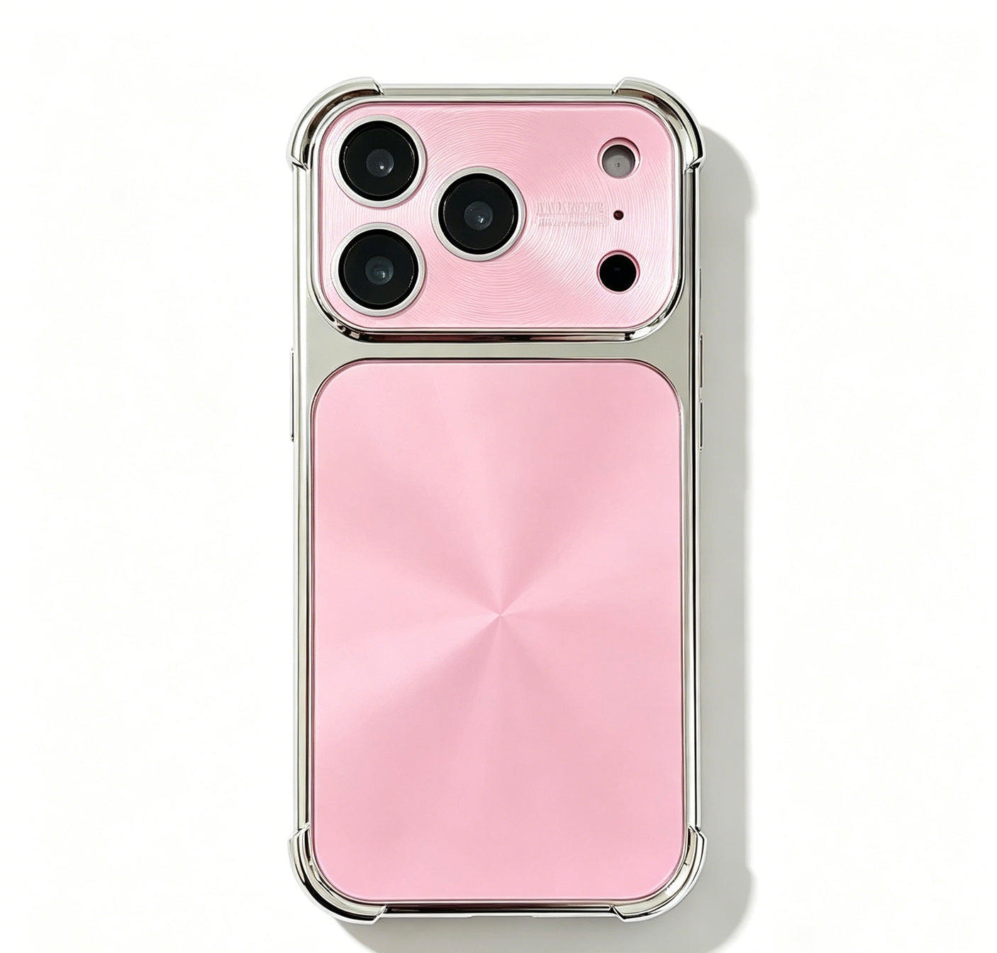 iPhone 17 Pro Max Carcasa Metalizada con Protección Cámara