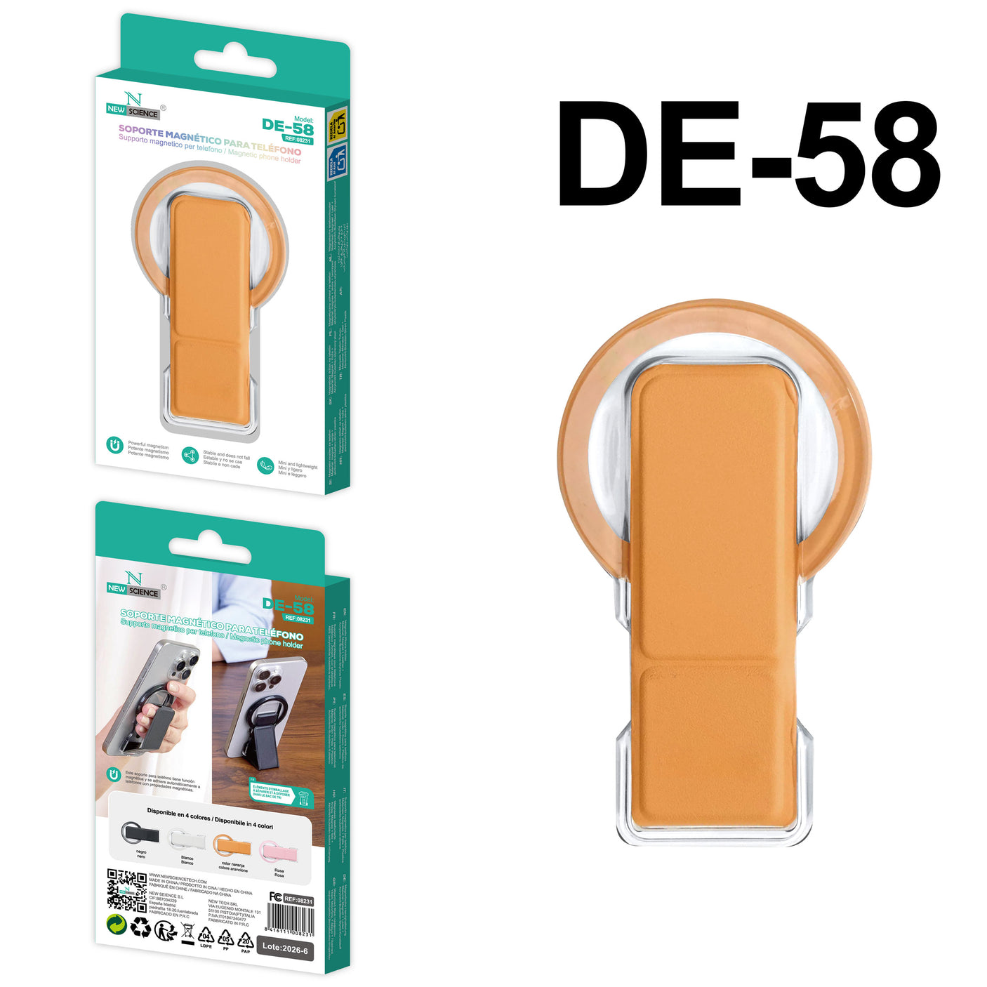 Soporte Magsafe para Móvil DE-58