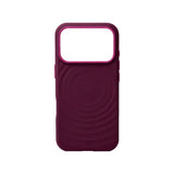 iPhone 17 Pro / 18 Pro Carcasa Silicona Magsafe con Textura de ondasconcéntricas
