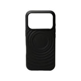 iPhone 17 Carcasa Silicona Magsafe con Textura de ondasconcéntricas