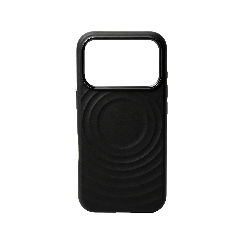 iPhone 17 Pro / 18 Pro Carcasa Silicona Magsafe con Textura de ondasconcéntricas