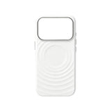 iPhone 17 Pro / 18 Pro Carcasa Silicona Magsafe con Textura de ondasconcéntricas