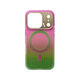 iPhone 17 Carcasa  Magsafe con Degradado y Textura Lineal
