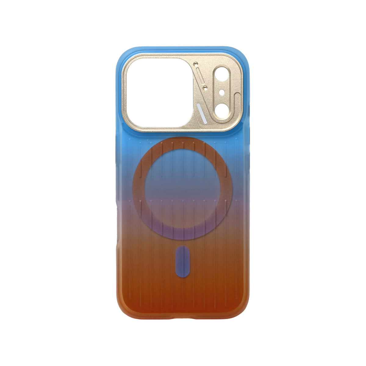 iPhone 17 Carcasa  Magsafe con Degradado y Textura Lineal
