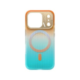 iPhone 17 Carcasa  Magsafe con Degradado y Textura Lineal