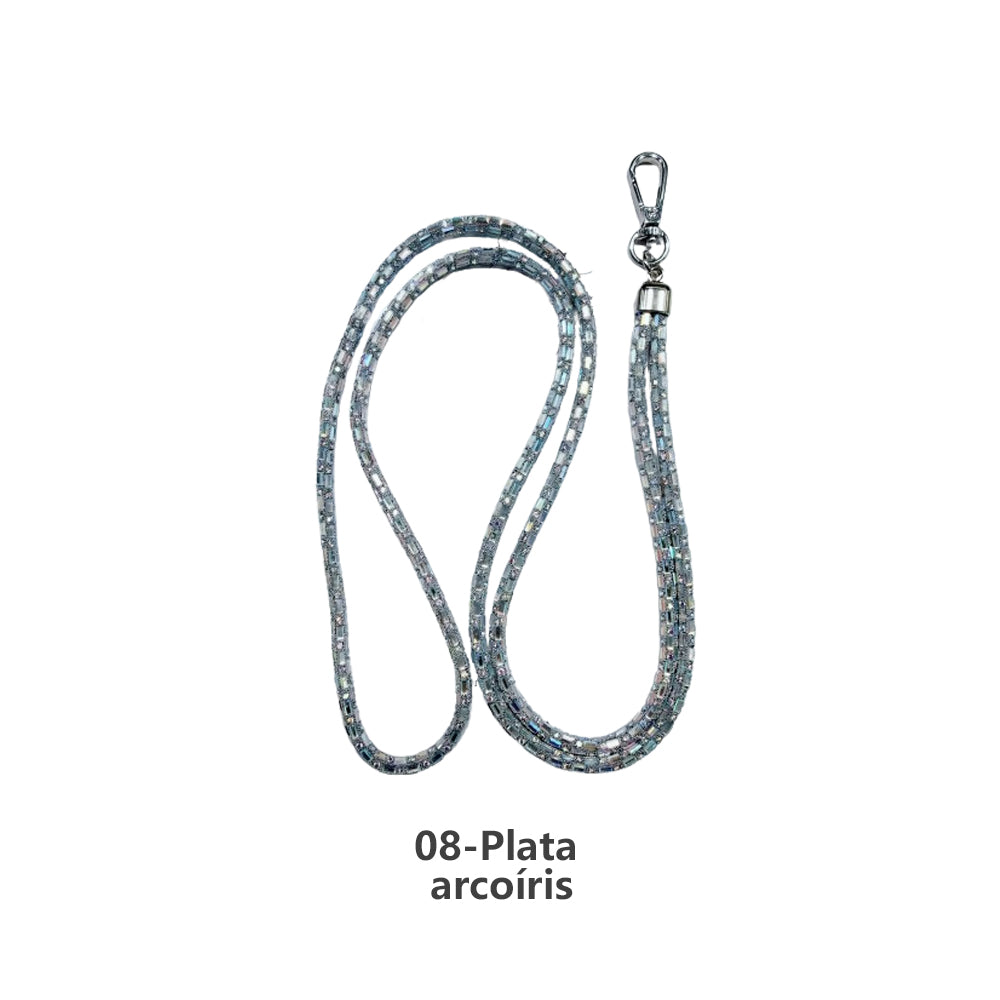 Pulsera para movil con diamantes brillantes 120cm
