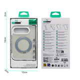 iPhone Duo Carcasa MagSafe de Piel con Anillo de Soporte Giratorio 360°