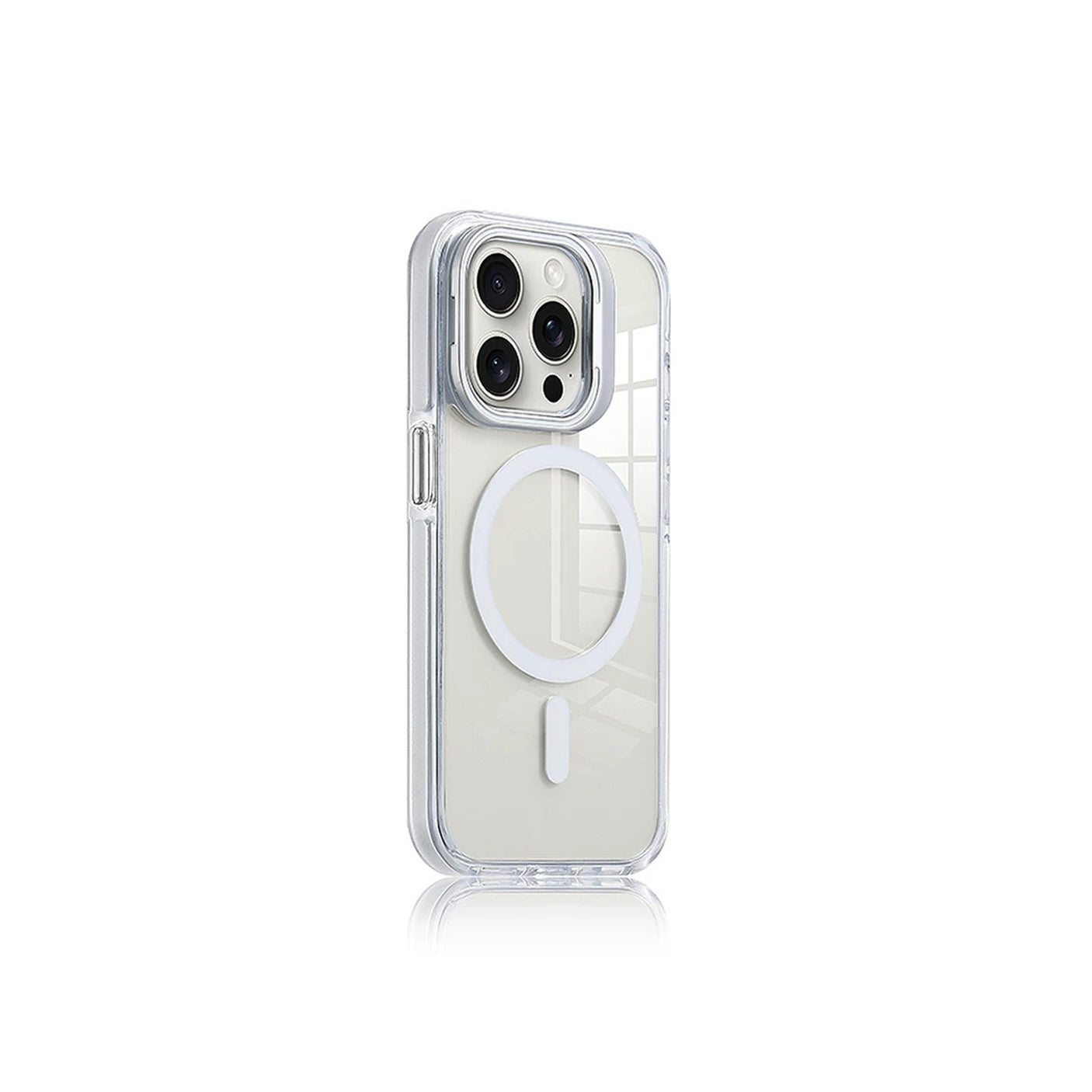 iPhone 15 Magsafe Case with Stand and Lens Protector