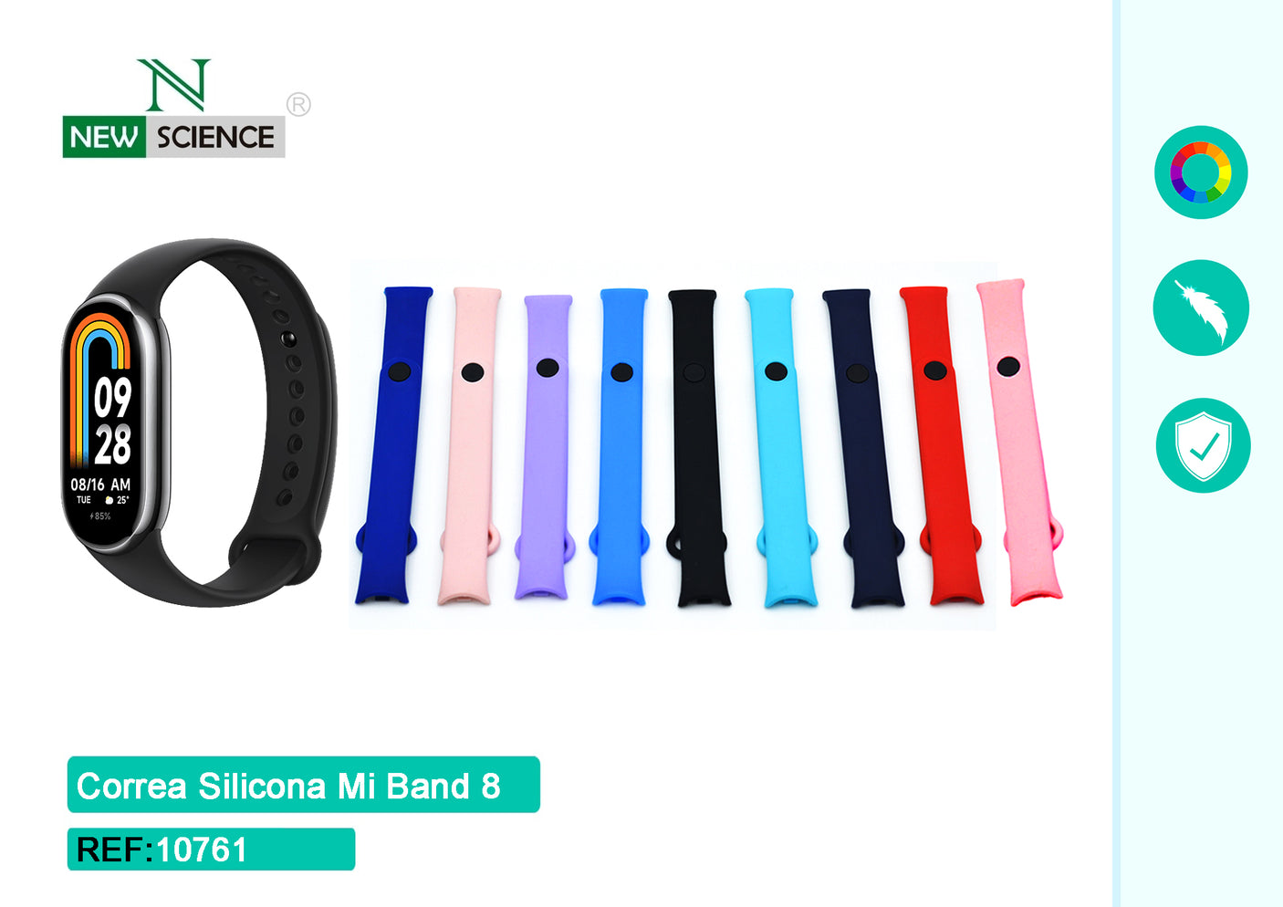 Mi Band 8 Silicone Strap