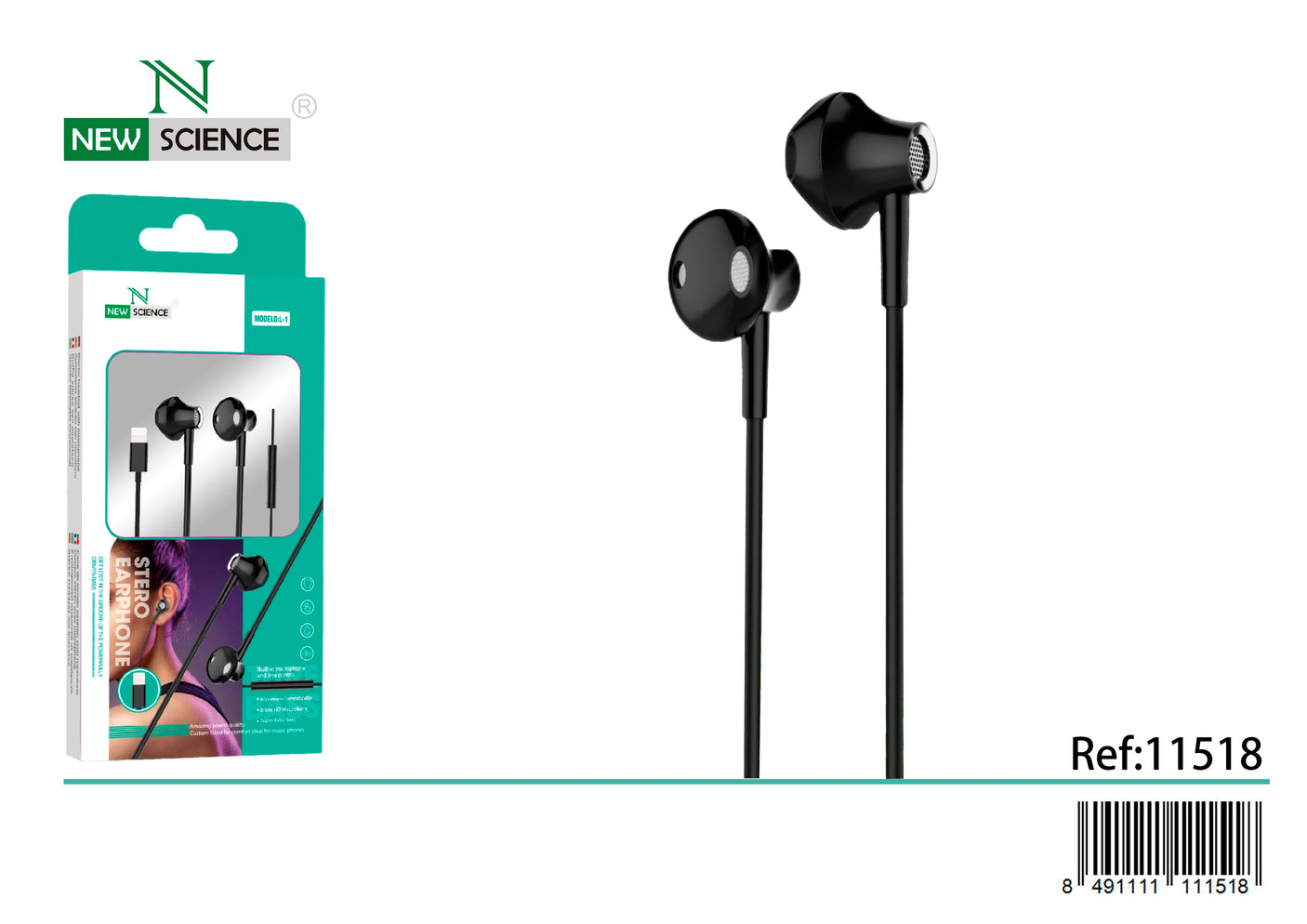 Lightning Headphones for iPhone L-1