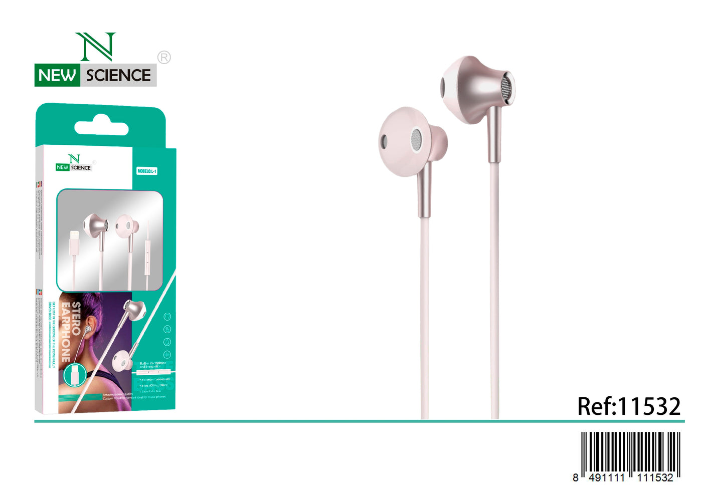 Lightning Headphones for iPhone L-1