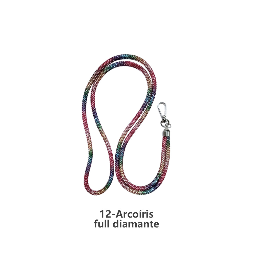 Pulsera para movil con diamantes brillantes 120cm