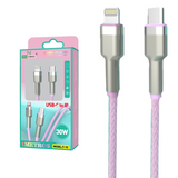 Cable PD USB-C a iPhone 30W 1M T-10