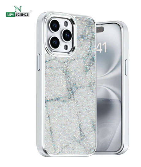 iPhone 16 Plus Carcasa Estampado Purpurina