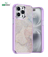 iPhone 16 Plus Carcasa Estampado Purpurina