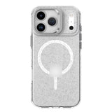 iPhone 17 Air Funda Magsafe transparente con purpurina delicada