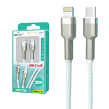 Cable PD USB-C a iPhone 30W 1M T-10