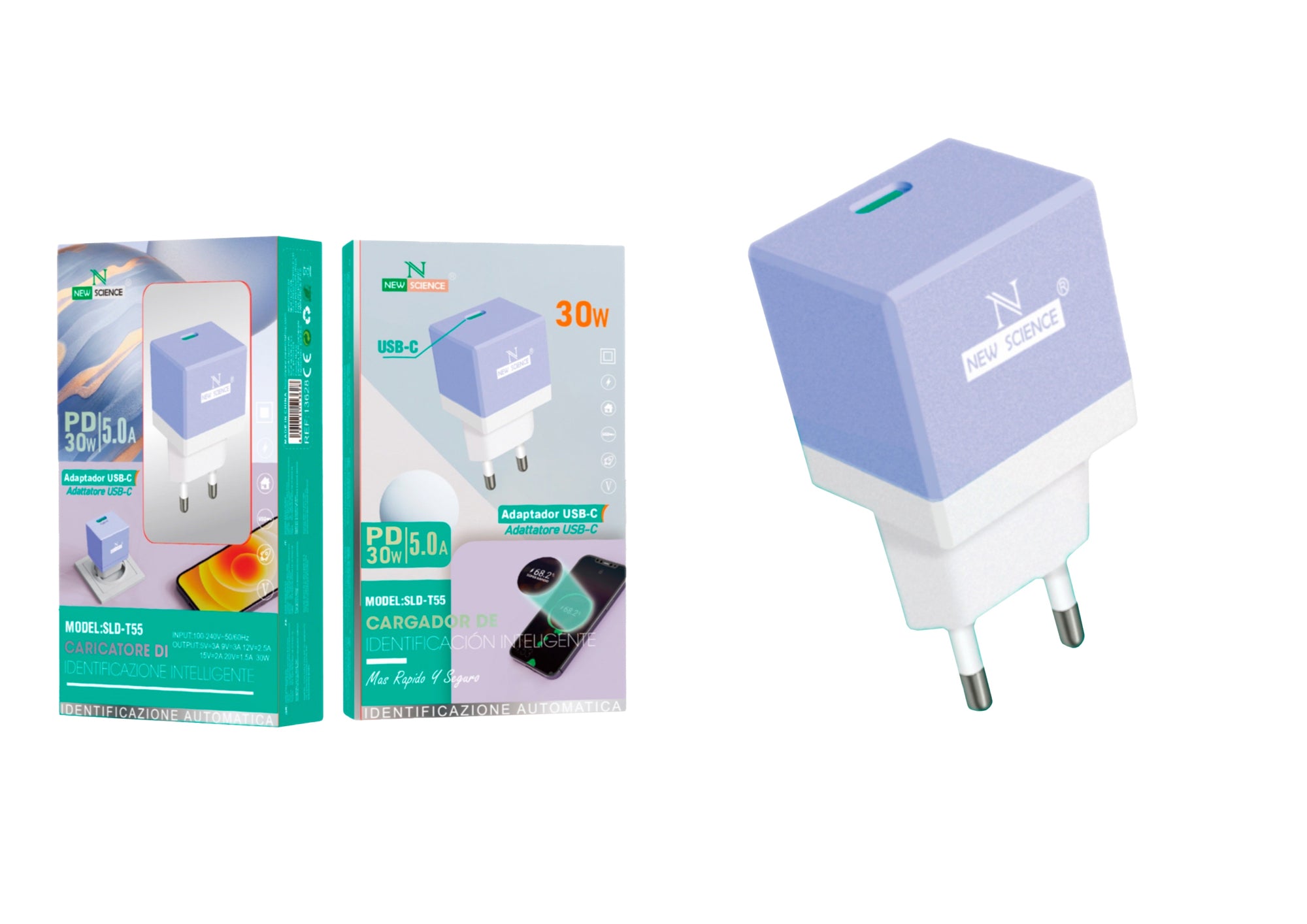 USB-C 30W SLD-T55 PD Plug – New Science
