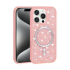 iPhone 15 Magsafe Case with Glitter Diamonds Chrome