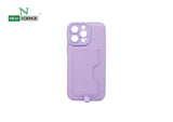 iPhone 15 Plus Case with Card Holder and Strap