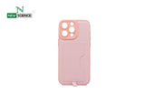 iPhone 15 Plus Case with Card Holder and Strap