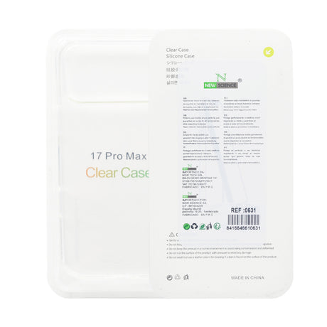 iPhone 17 Pro Max Carcasa Clear Case